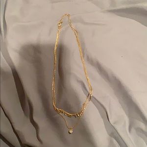 Gold necklace